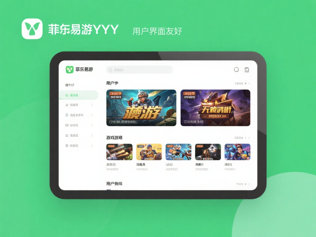 用户界面友好：菲戈易游YY拥有直观清晰的用户界面，