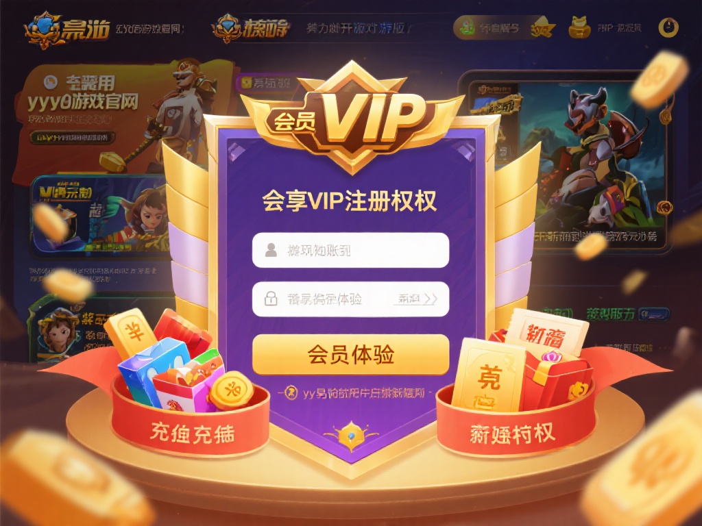 尊享VIP注册特权&nbsp;-&nbsp;会员初体验
成为yy易游