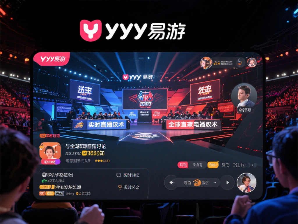 实时赛事直播与互动是yy易游的一大亮点。平台依托专